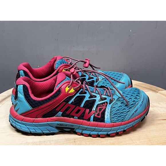 Inov-8 Women's Athletic Shoes - Red and Blue - Picture 3 of 9